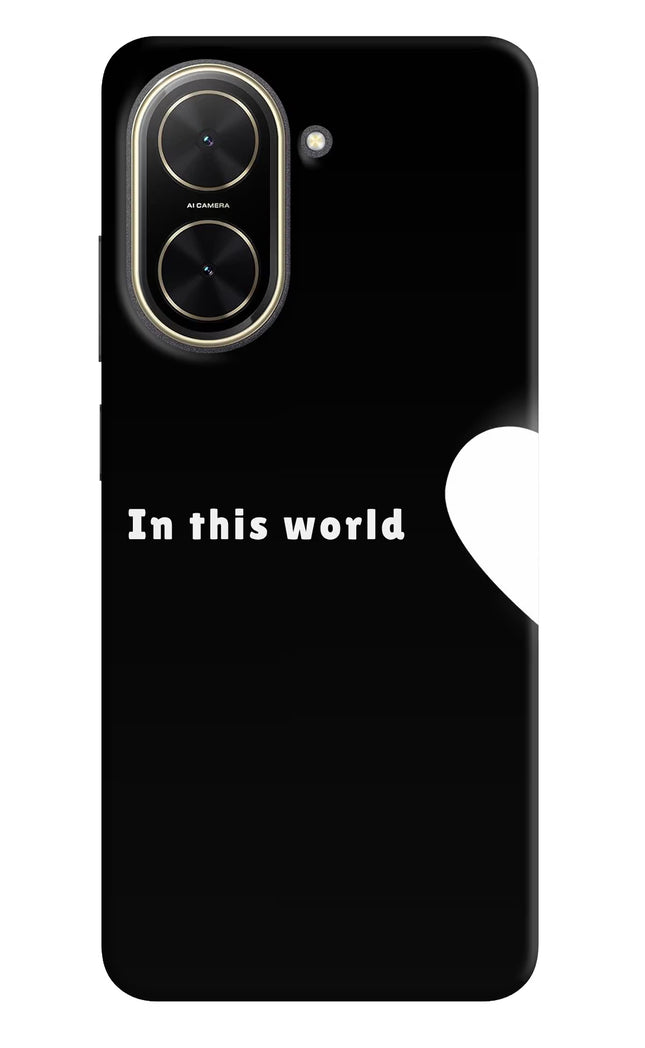 This World Poco C71 Hard Case Back Cover by Casekaro