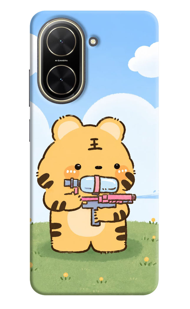 Tiger Treat Poco C71 Hard Case Back Cover by Casekaro