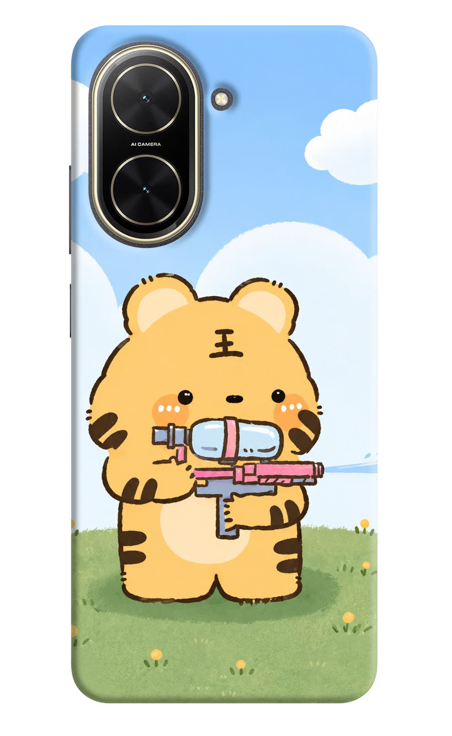 Tiger Treat Poco C71 Back Cover, Hard case