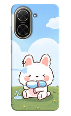 Bunny Treat Poco C71 Hard Case Back Cover by Casekaro
