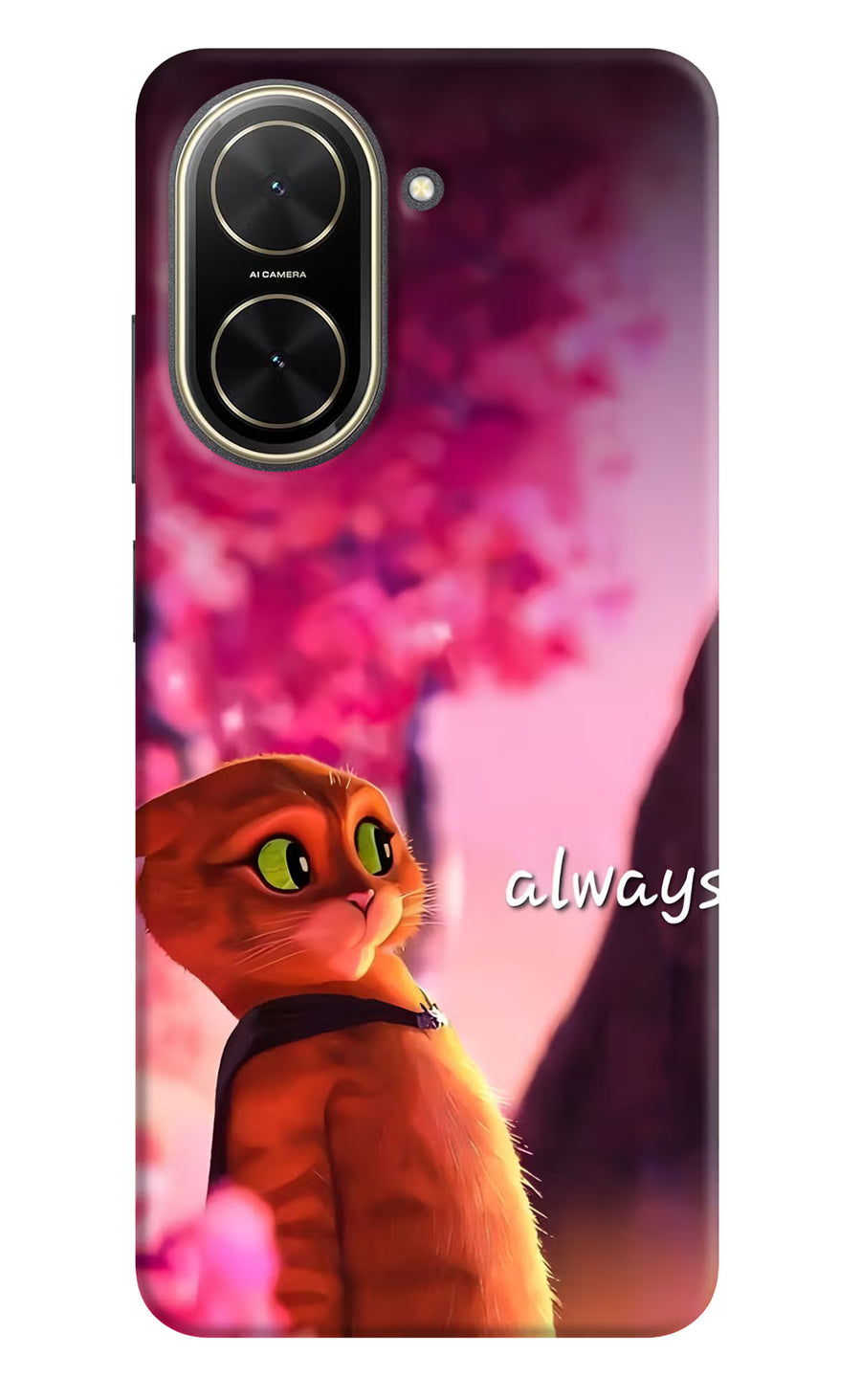 Always Cat Poco C71 Back Cover, Hard case