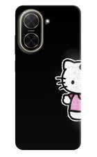 Kitty Charm Poco C71 Hard Case Back Cover by Casekaro