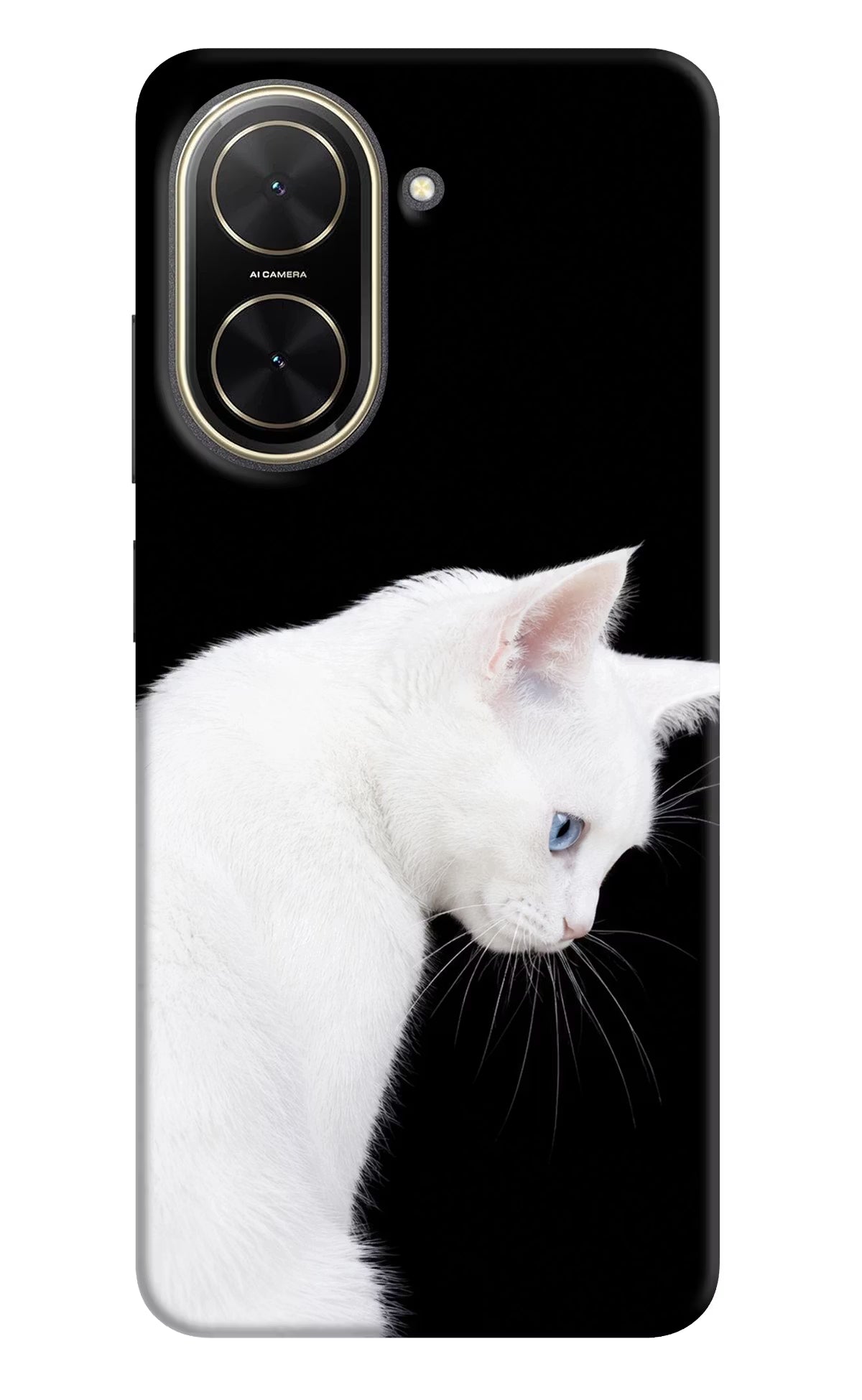 Snow Gaze Poco C71 Back Cover