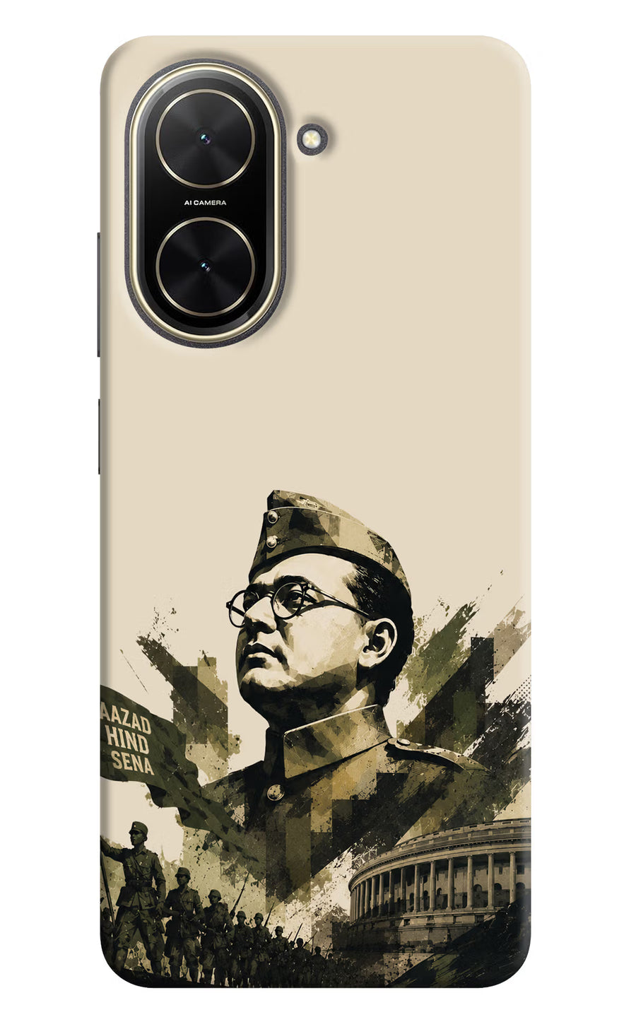 Netaji Rising Poco C71 Back Cover, Hard case