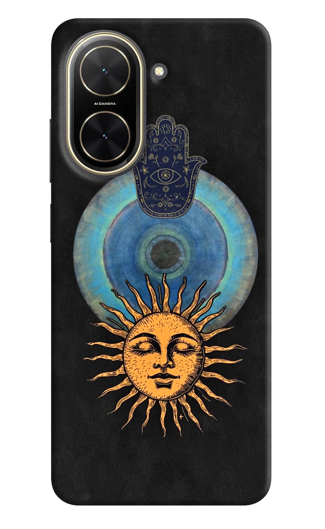 Divine Sun Poco C71 Hard Case Back Cover by Casekaro