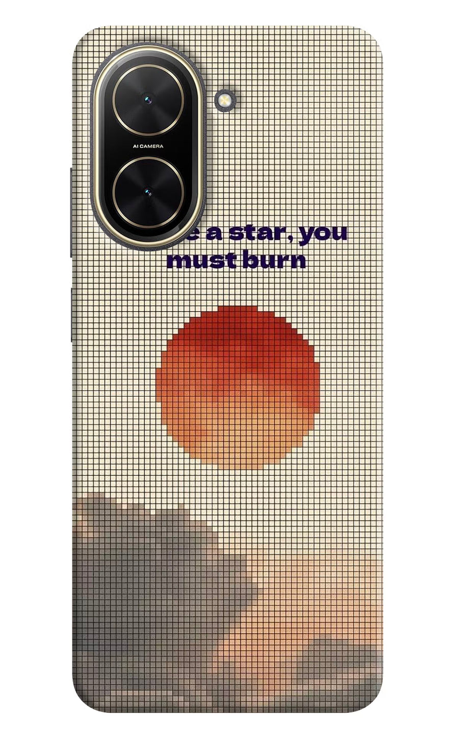 Pixel Sun Poco C71 Back Cover, Hard case