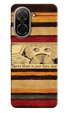 Vinyl Stripes Poco C71 Hard Case Back Cover by Casekaro