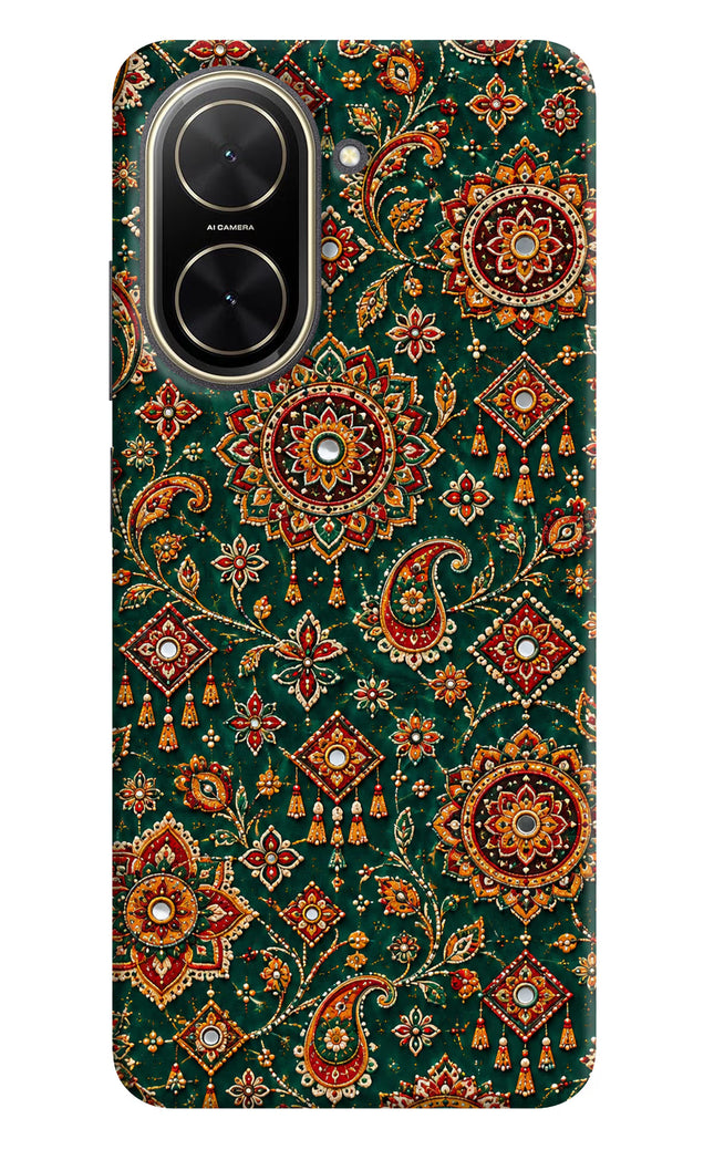 Green Pataka Poco C71 Hard Case Back Cover by Casekaro