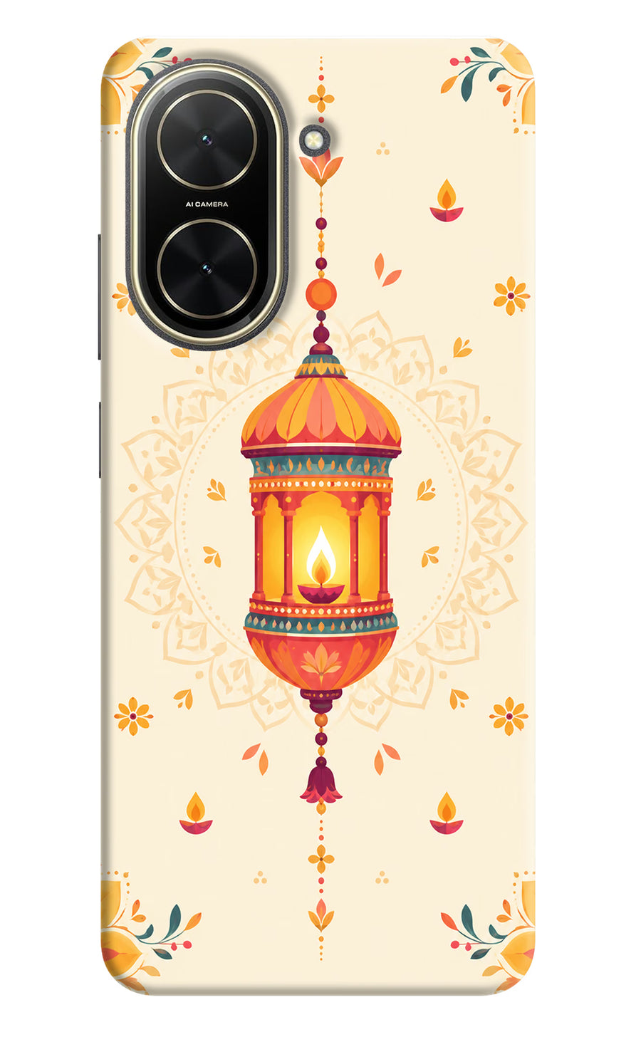 Golden Lantern Poco C71 Back Cover, Hard case