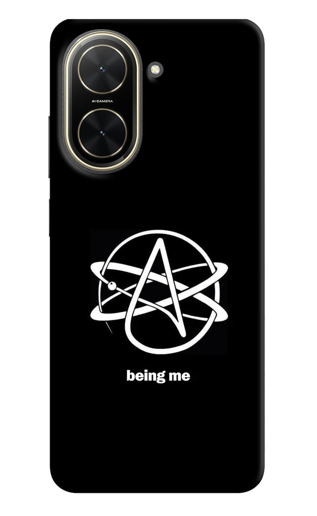 Atheist Symbol Poco C71 Hard Case Back Cover by Casekaro
