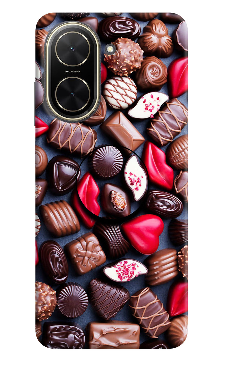 Chocolates Poco C71 Pop Case, Hard case