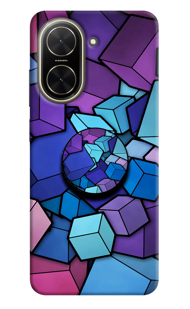 Cubic Abstract Poco C71 Pop Case