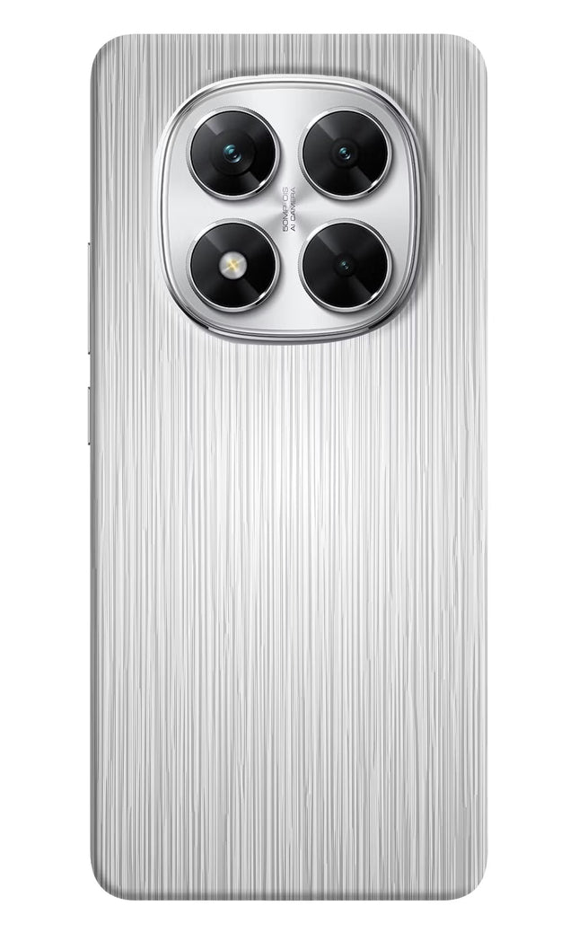 Wooden Grey Texture Poco X7 5G Back Cover