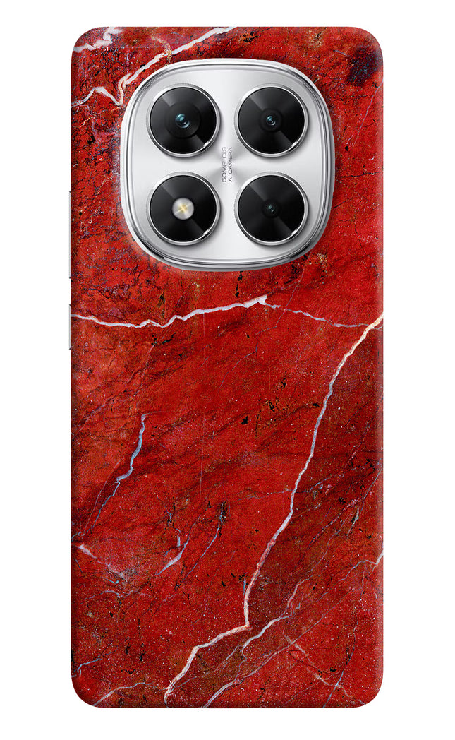 Red Marble Design Poco X7 5G Back Cover