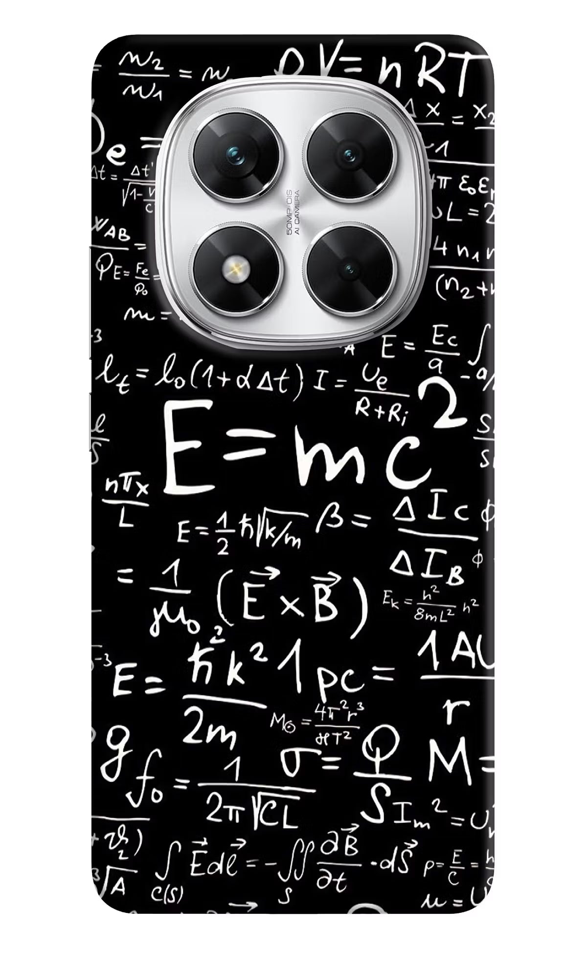 Physics Formula Poco X7 5G Back Cover