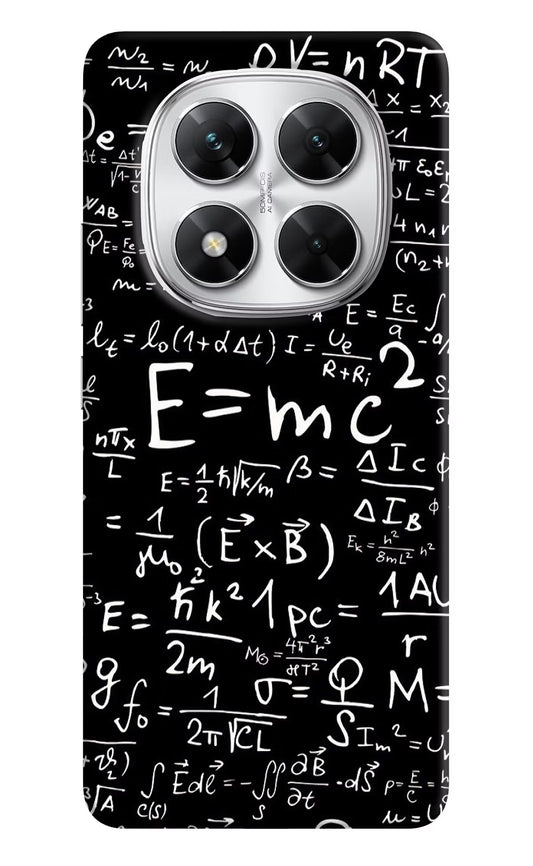 Physics Formula Poco X7 5G Back Cover