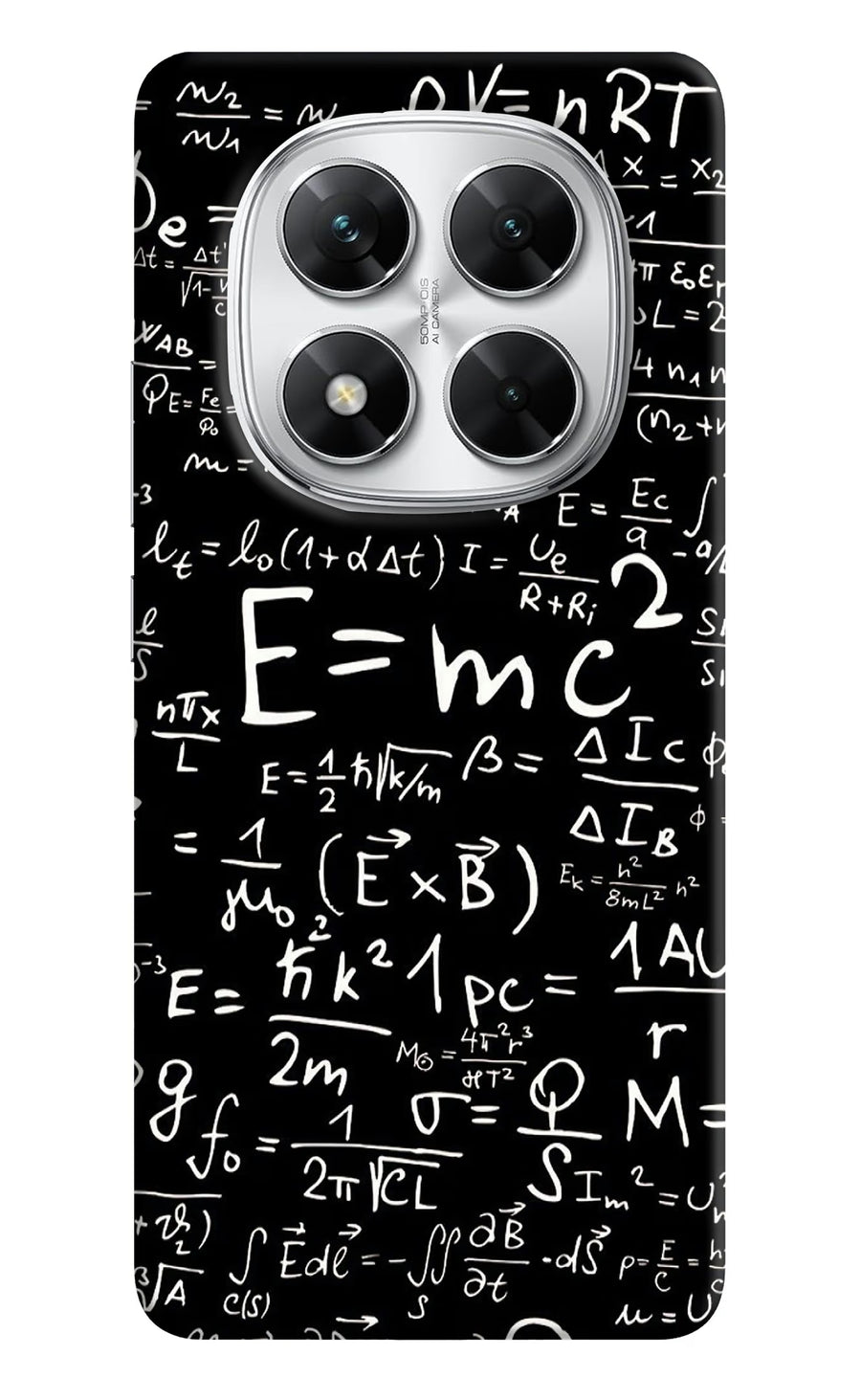 Physics Formula Poco X7 5G Back Cover, Hard case