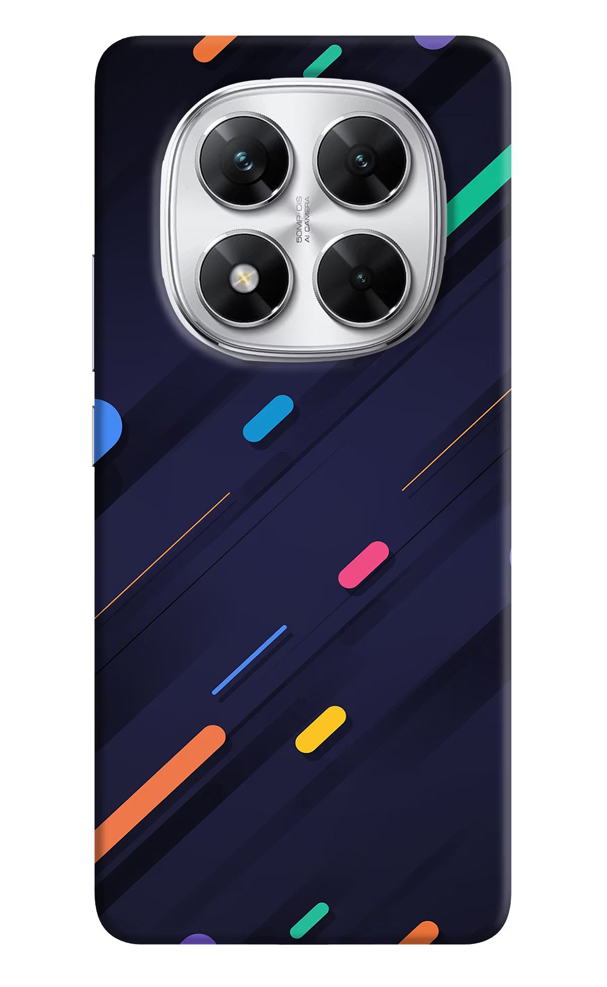 Abstract Design Poco X7 5G Back Cover