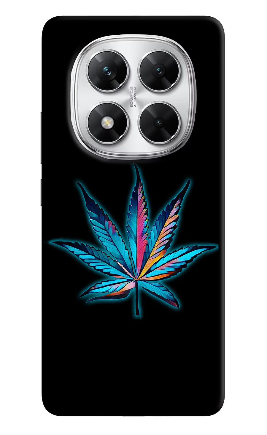 Weed Poco X7 5G Back Cover, Hard case
