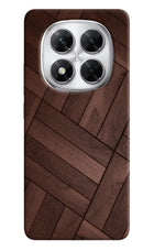 Wooden Texture Design Poco X7 5G Back Cover
