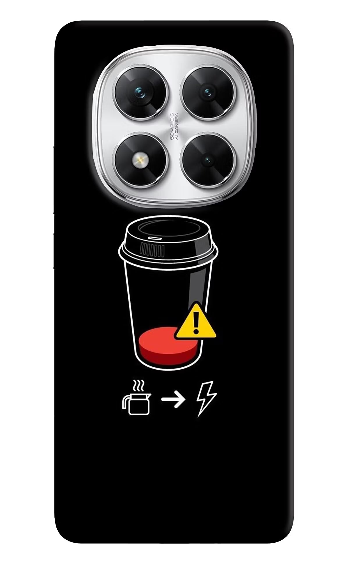 Coffee Poco X7 5G Back Cover