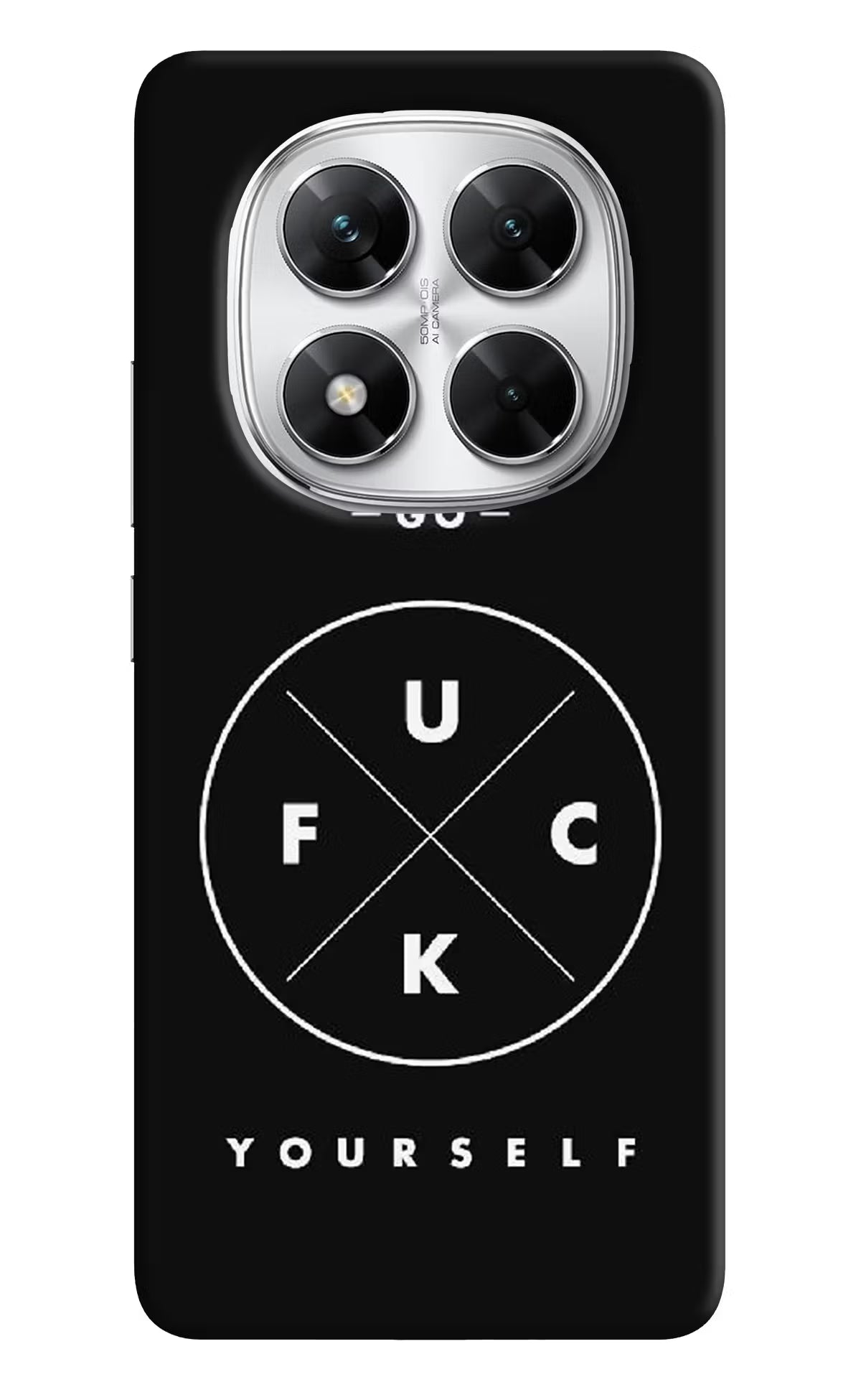 Go Fuck Yourself Poco X7 5G Back Cover