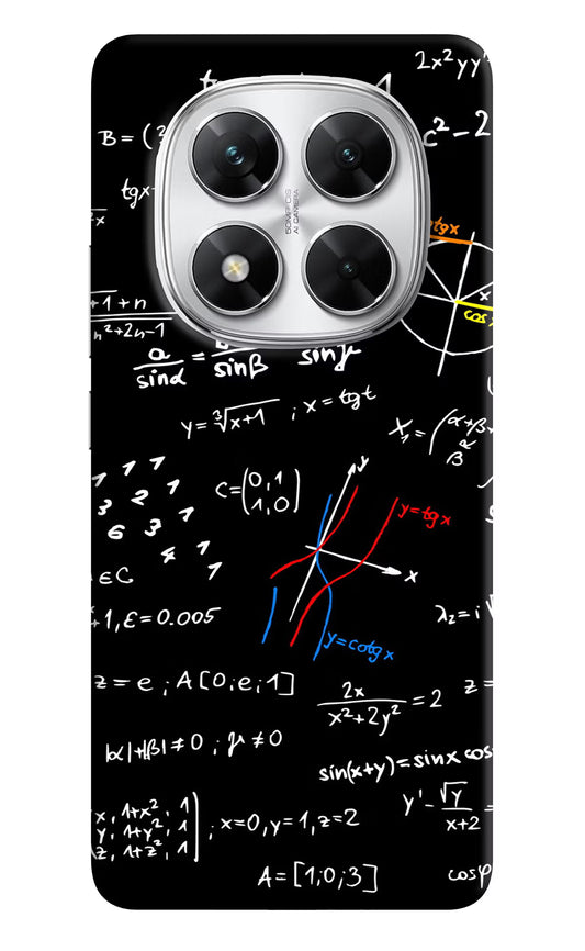 Mathematics Formula Poco X7 5G Back Cover