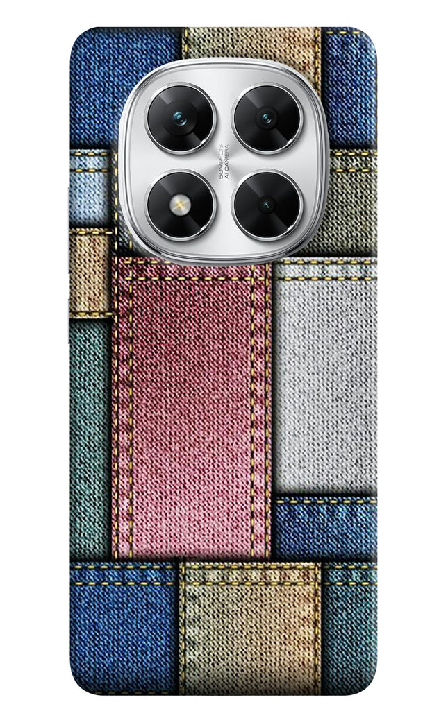 Multicolor Jeans Poco X7 5G Hard Case Back Cover by Casekaro