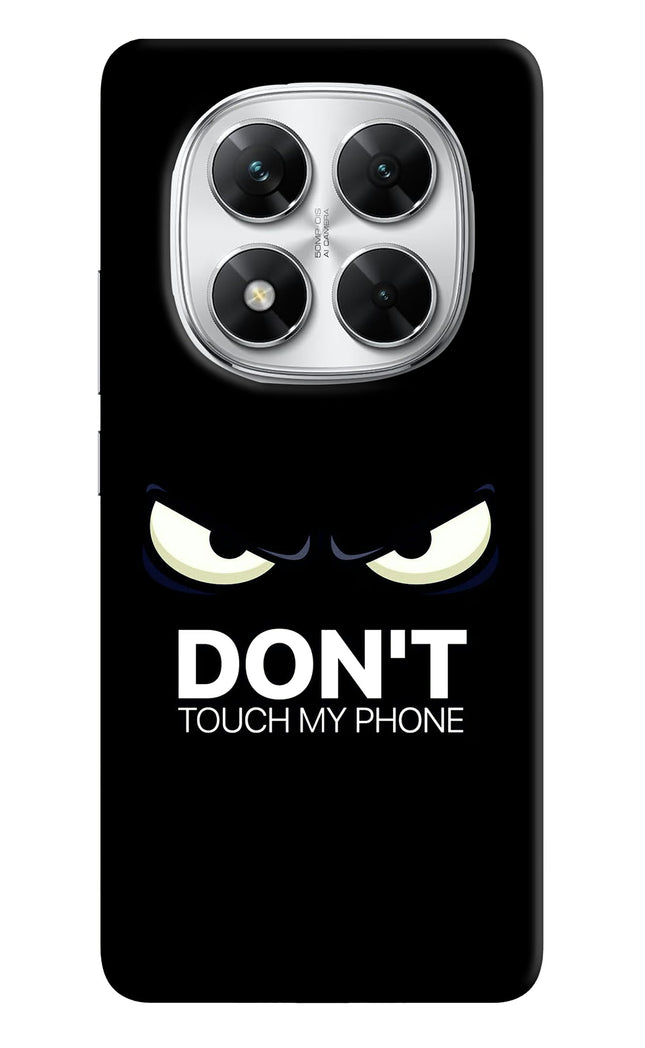 Don'T Touch My Phone Poco X7 5G Hard Case Back Cover by Casekaro