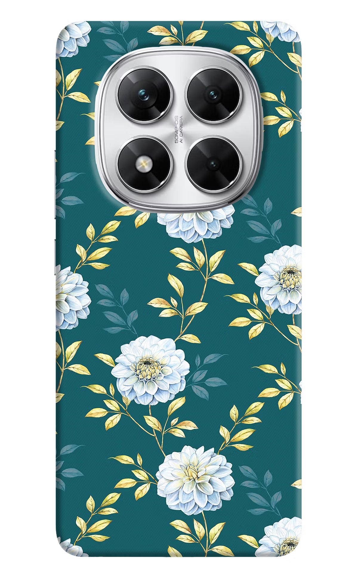 Flowers Poco X7 5G Back Cover