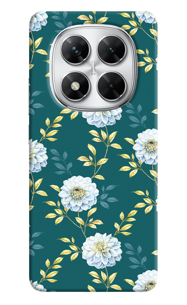 Flowers Poco X7 5G Hard Case Back Cover by Casekaro
