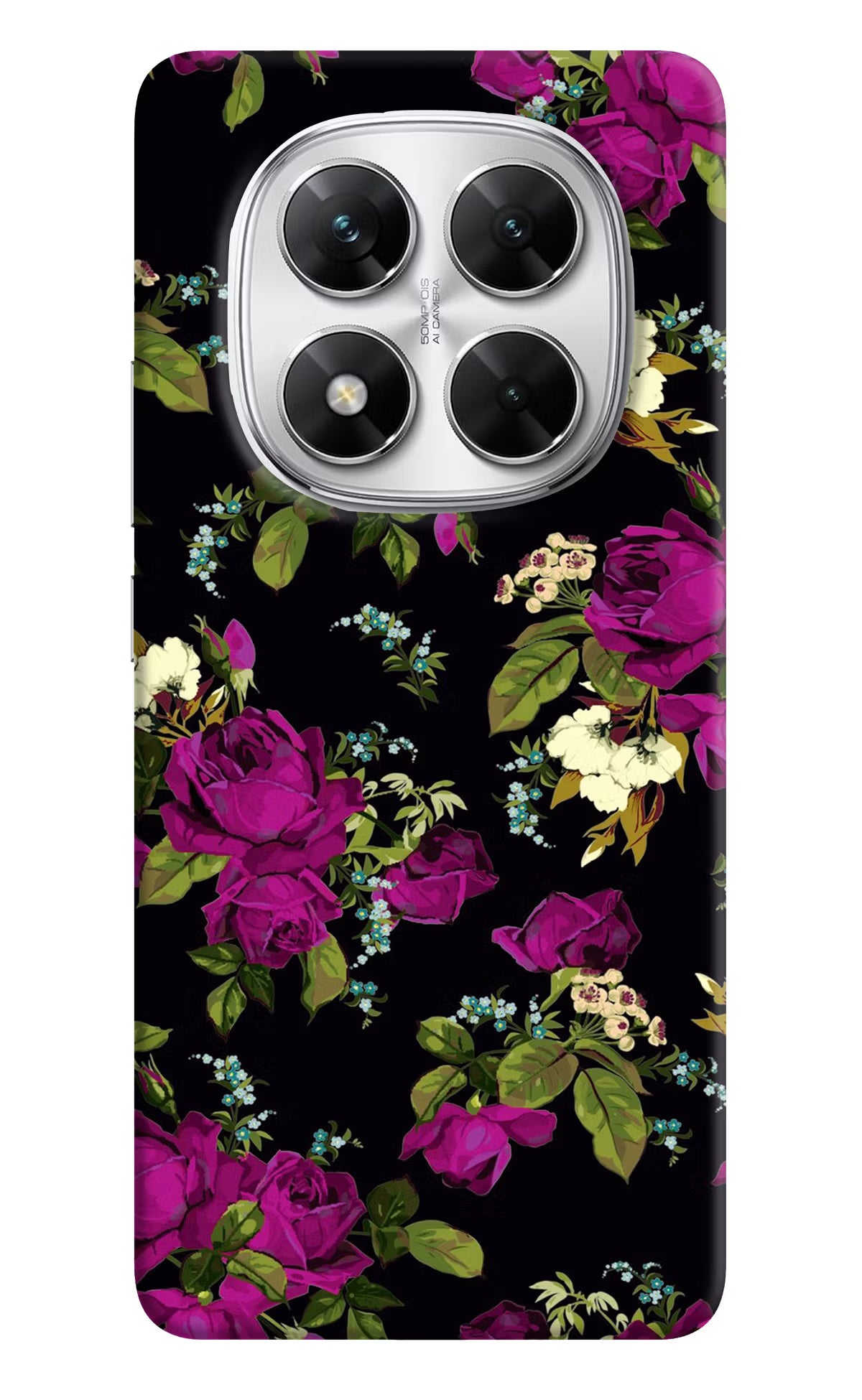 Flowers Poco X7 5G Back Cover