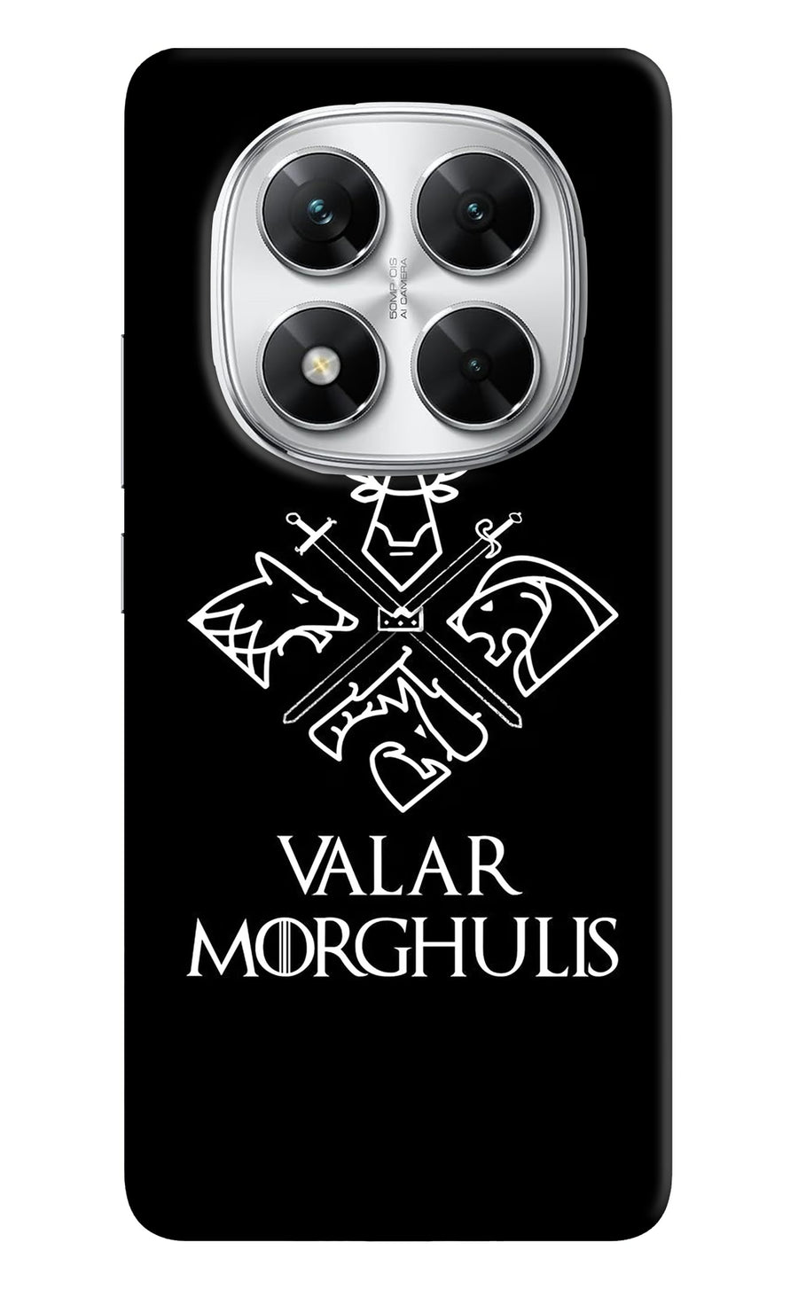 Valar Morghulis | Game Of Thrones Poco X7 5G Back Cover, Hard case