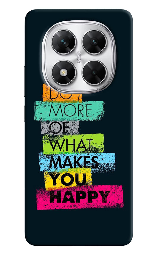 Do More Of What Makes You Happy Poco X7 5G Back Cover