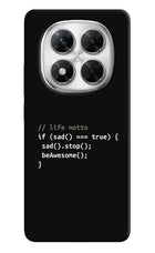Life Motto Code Poco X7 5G Hard Case Back Cover by Casekaro
