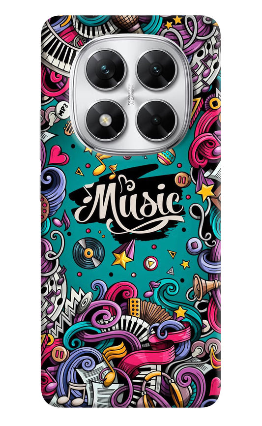 Music Graffiti Poco X7 5G Back Cover