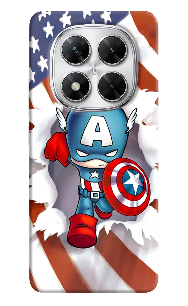 Captain America Poco X7 5G Back Cover