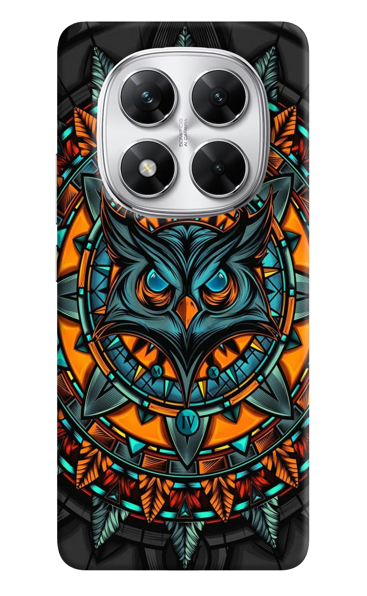 Angry Owl Art Poco X7 5G Back Cover
