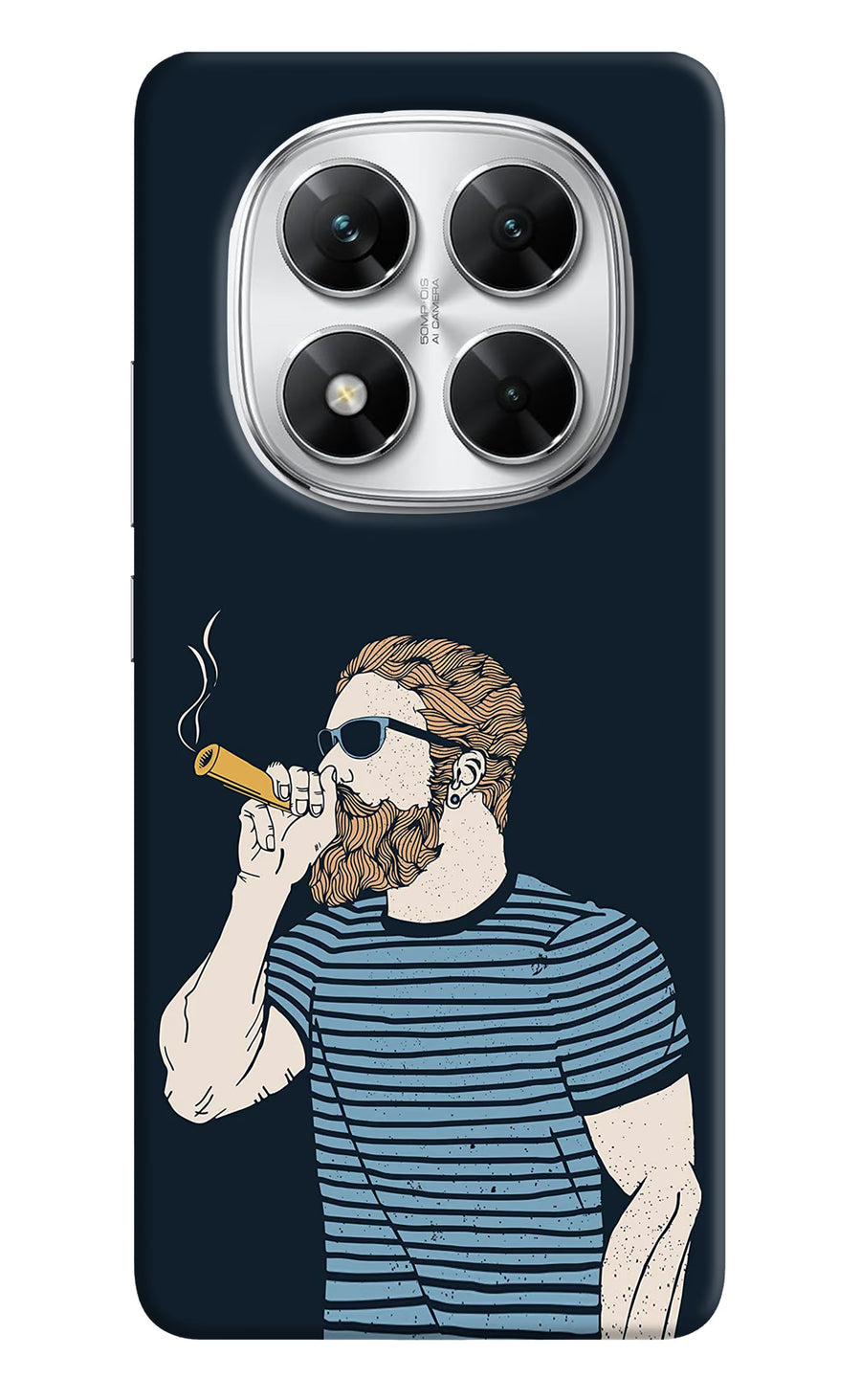Smoking Poco X7 5G Back Cover, Hard case