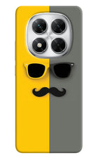 Sunglasses with Mustache Poco X7 5G Hard Case Back Cover by Casekaro