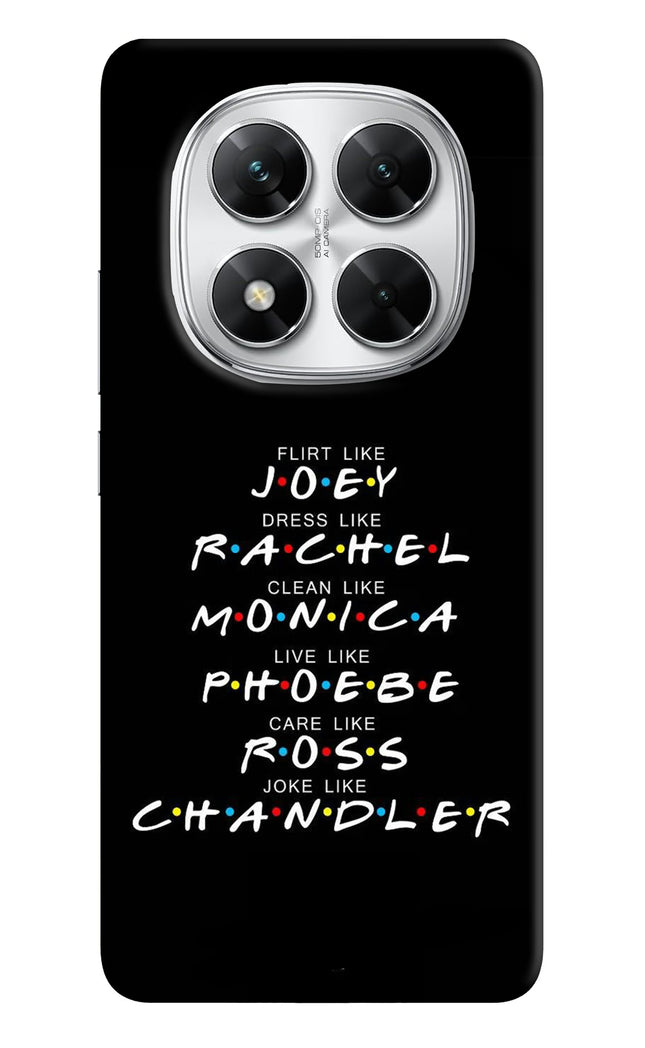 FRIENDS Character Poco X7 5G Hard Case Back Cover by Casekaro