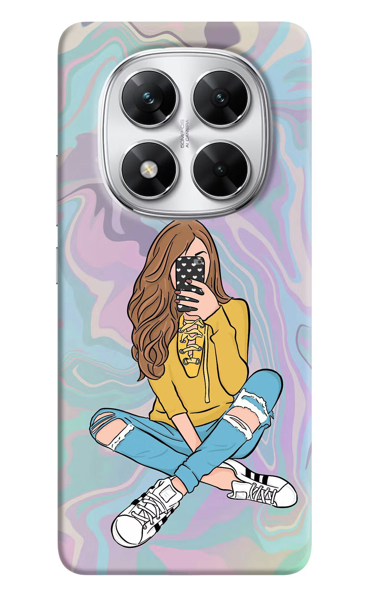 Selfie Girl Poco X7 5G Back Cover