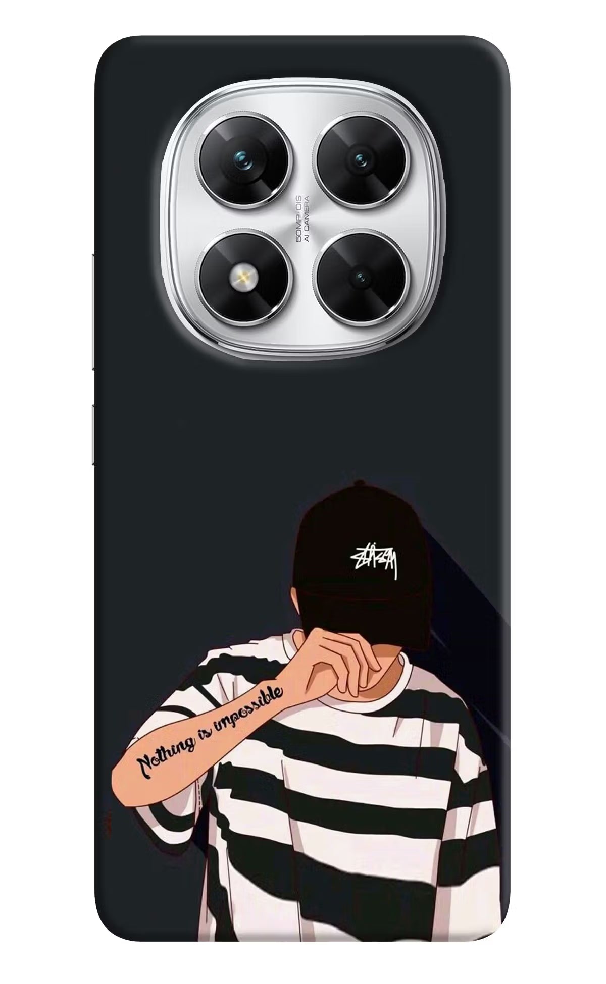 Aesthetic Boy Poco X7 5G Back Cover