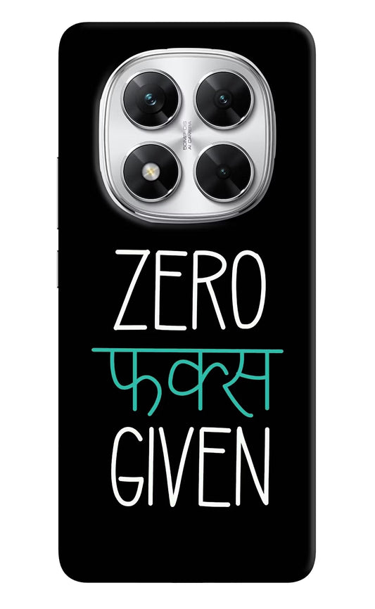 Zero Fucks Given Poco X7 5G Back Cover