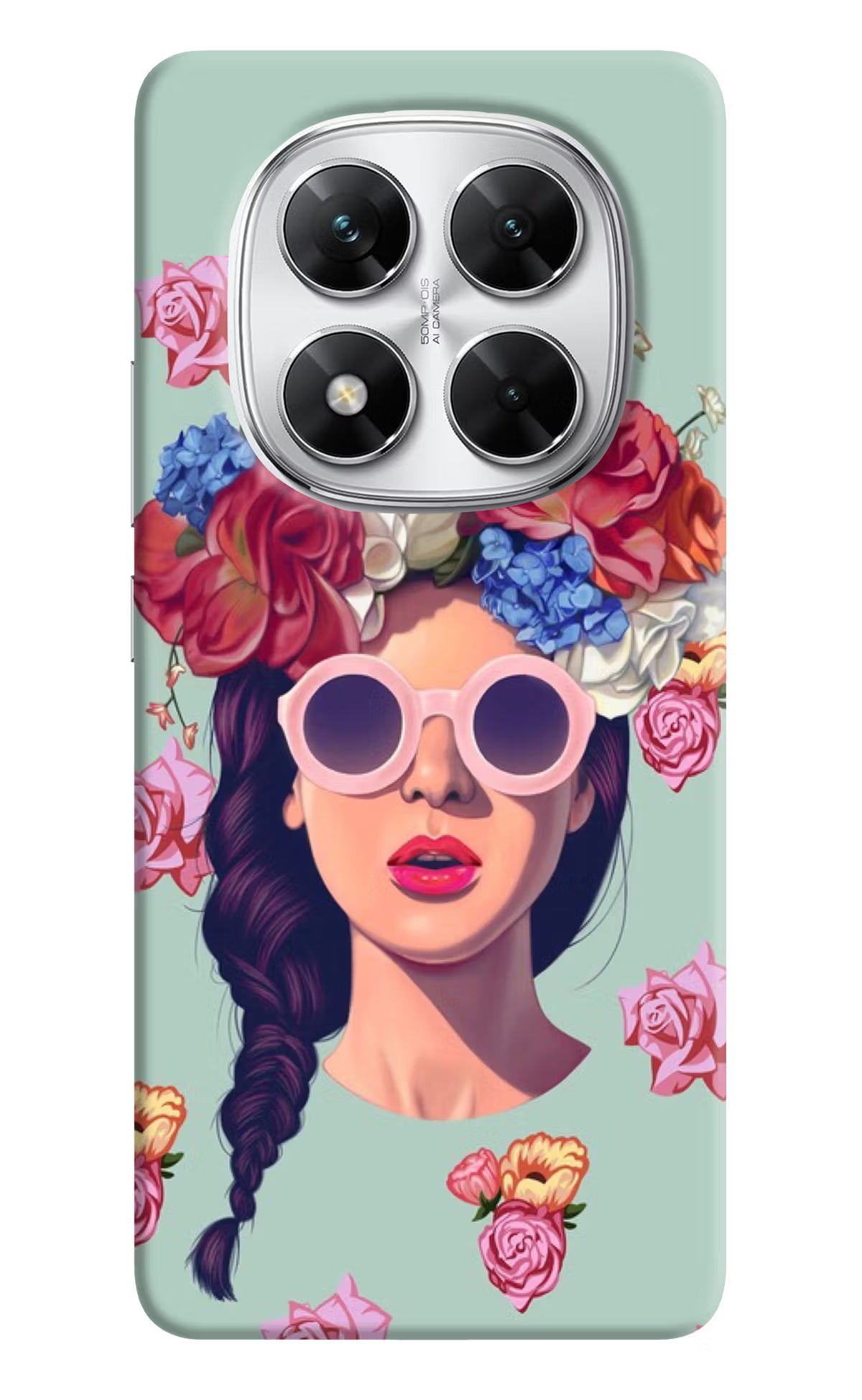 Pretty Girl Poco X7 5G Back Cover