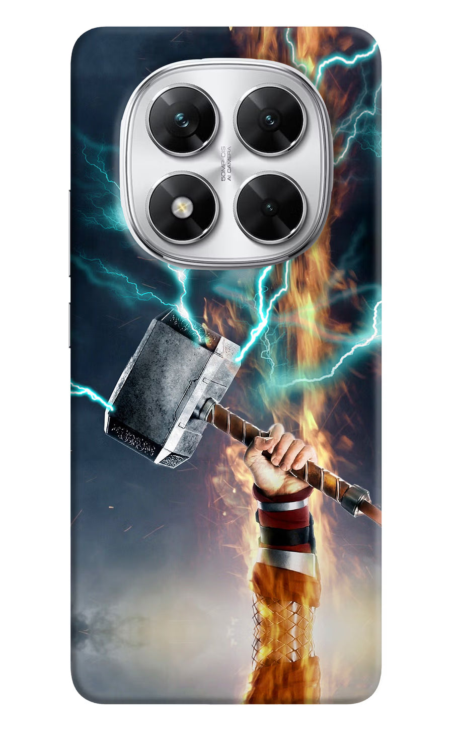 Thor Hammer Mjolnir Poco X7 5G Back Cover, Hard case