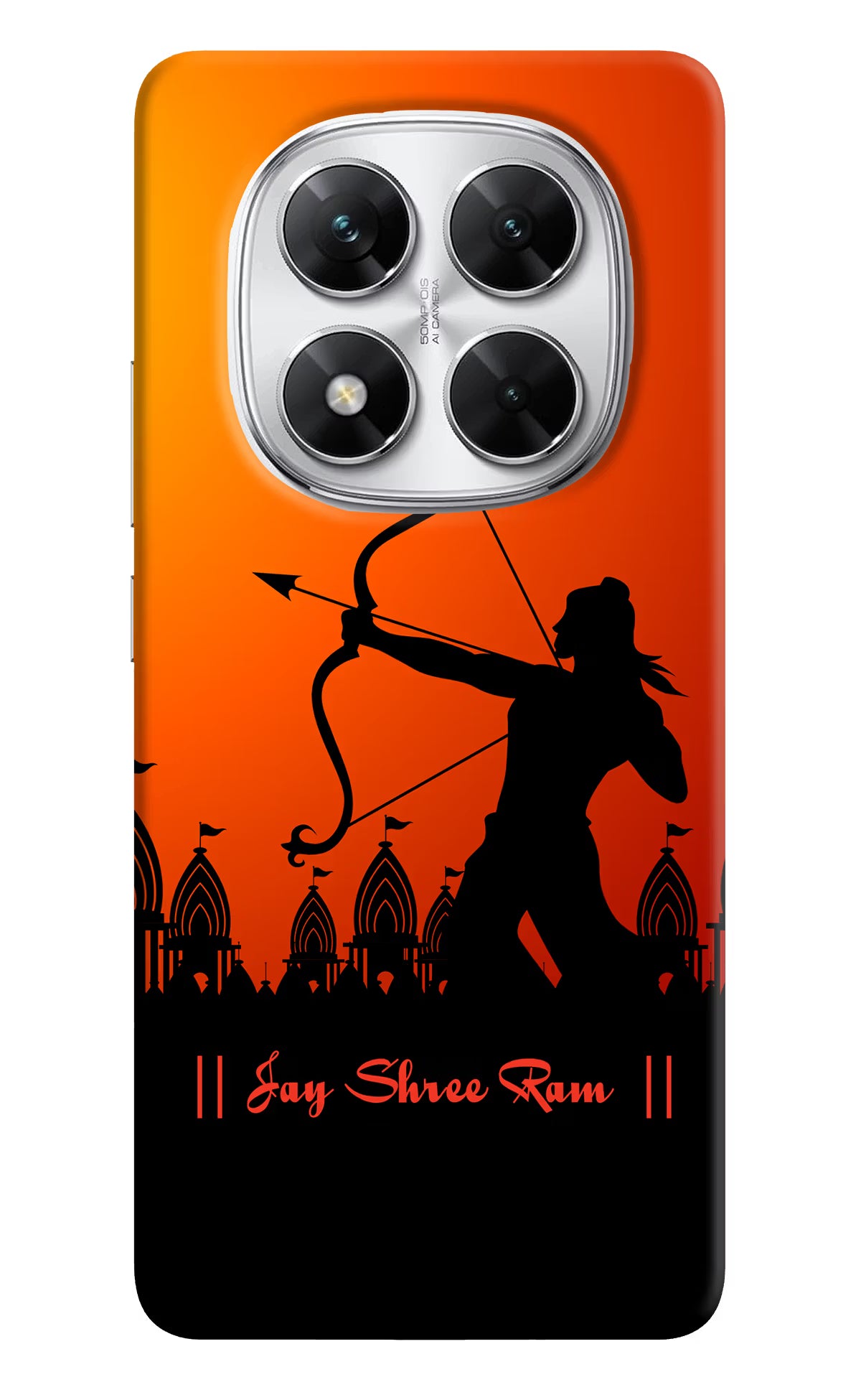 Lord Ram - 4 Poco X7 5G Back Cover