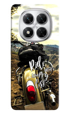 Ride More Worry Less Poco X7 5G Back Cover