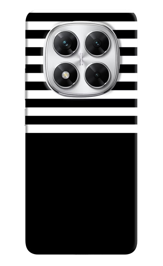 Black and White Print Poco X7 5G Back Cover