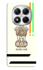 Satyamev Jayate Brown Logo Poco X7 5G Back Cover
